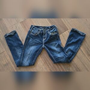 Cowgirl Tuff Co Jeans Size 28 Western Stitching